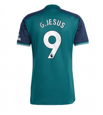 Arsenal Gabriel Jesus #9 Replika Tredjetrøje 2023-24 Kortærmet